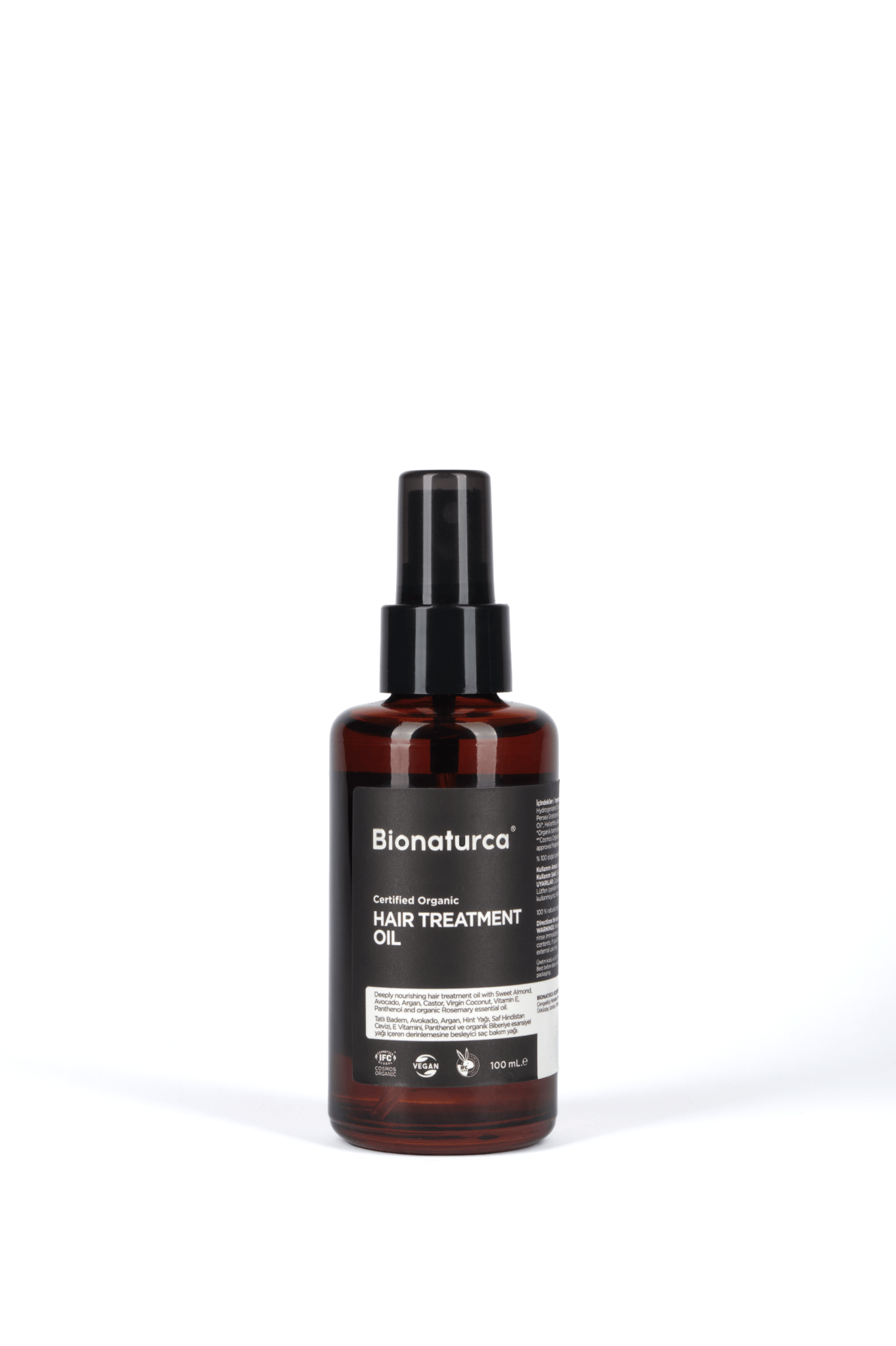 Organik Sertifikalı Yıpranma Karşıtı Canlandırıcı Saç Bakım Yağı 100 Ml
