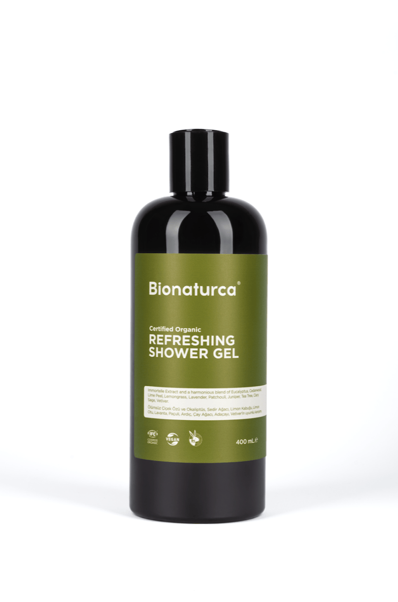Organik Sertifikalı Ferahlatıcı Duş Jeli 400 ml