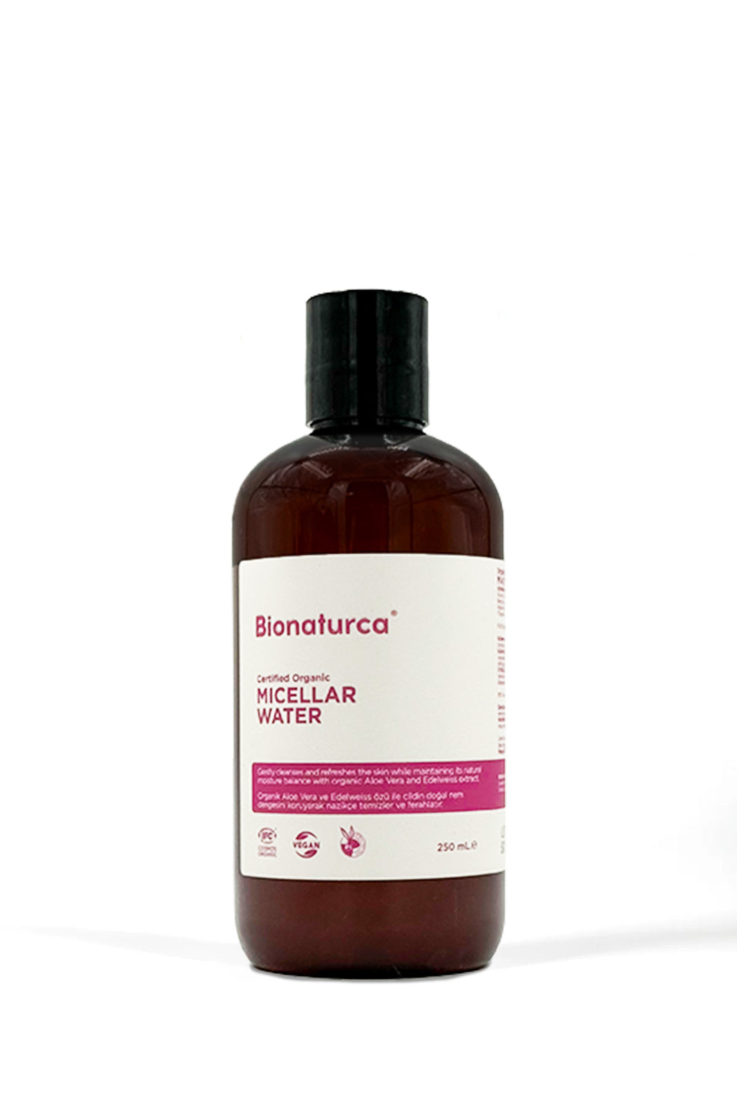 Organik Sertifikalı Makyaj ve Yüz Temizleme Suyu  250 ml - Bionaturca